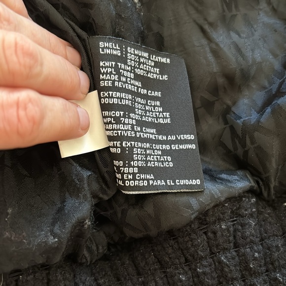 Michael Kors leather jacket - Picture 7 of 7